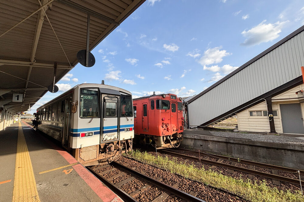 日本海側から津和野への入口になるのが益田駅