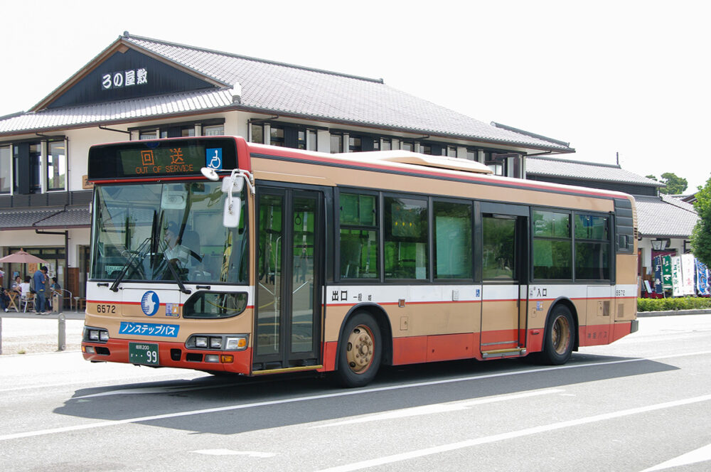 神姫バスのBRC。2009年撮影