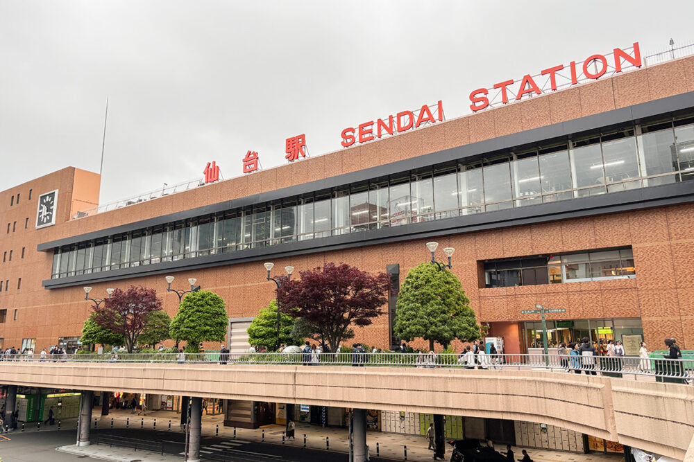 いつ訪ねても活気がすごい仙台駅前