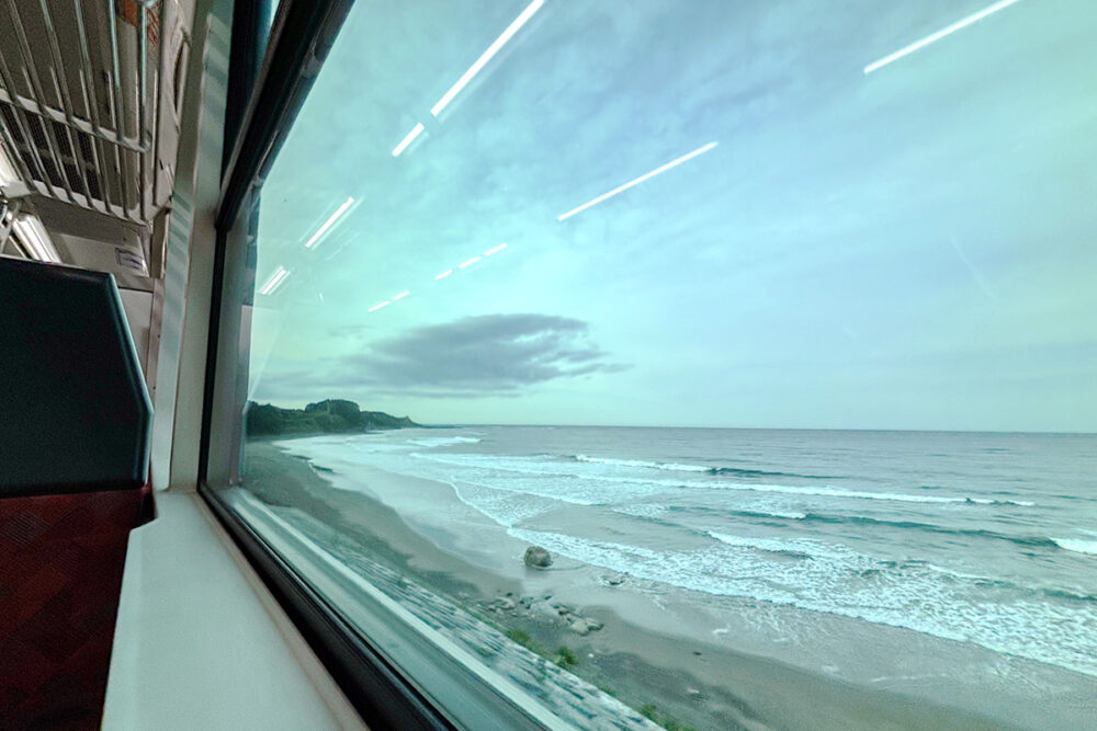 流れゆく車窓の景色にため息