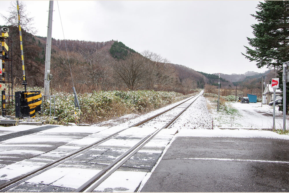 JR線時代の「神明」駅前