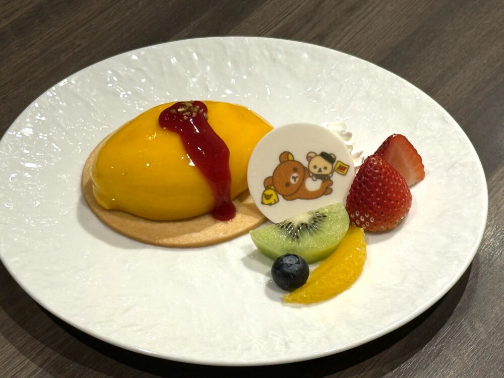 はとバス限定の昼食タイム