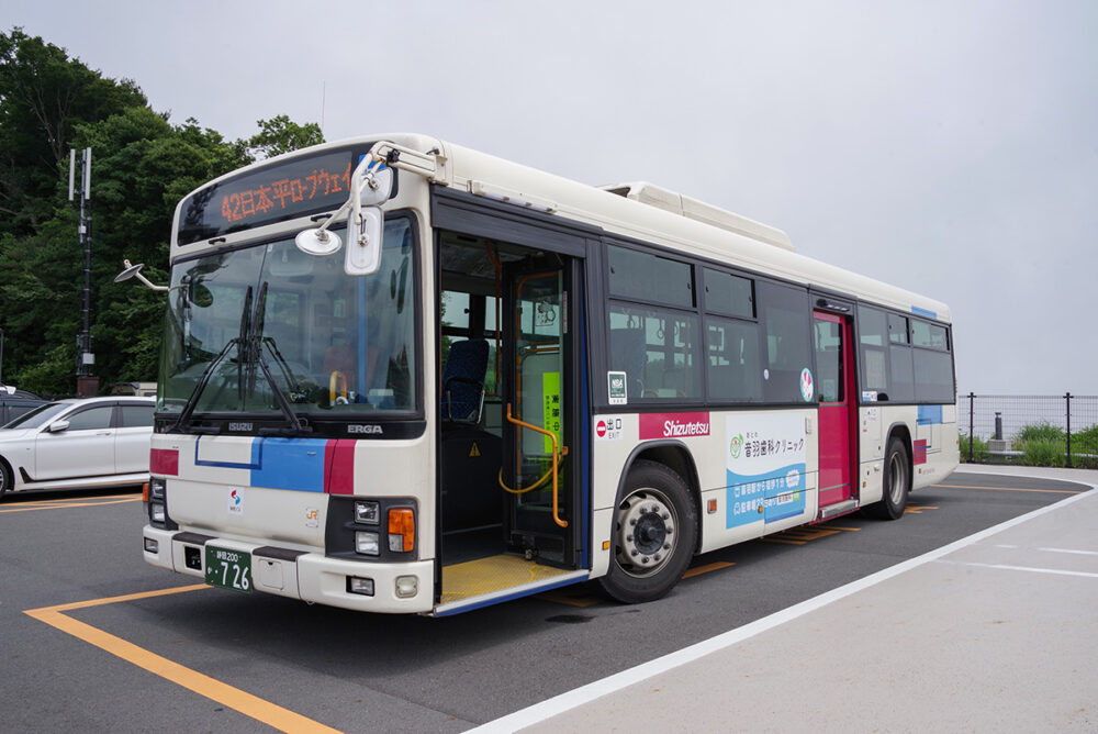 しずてつジャストラインの2013年式エルガ（QPG-LV234N3）