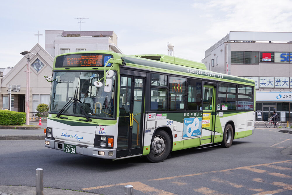 国際興業の2009年式エルガ（PKG-LV234L2）