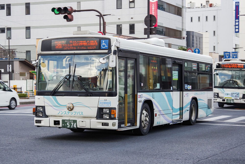 関東自動車の2005年式エルガ（KL-LV280L1改）