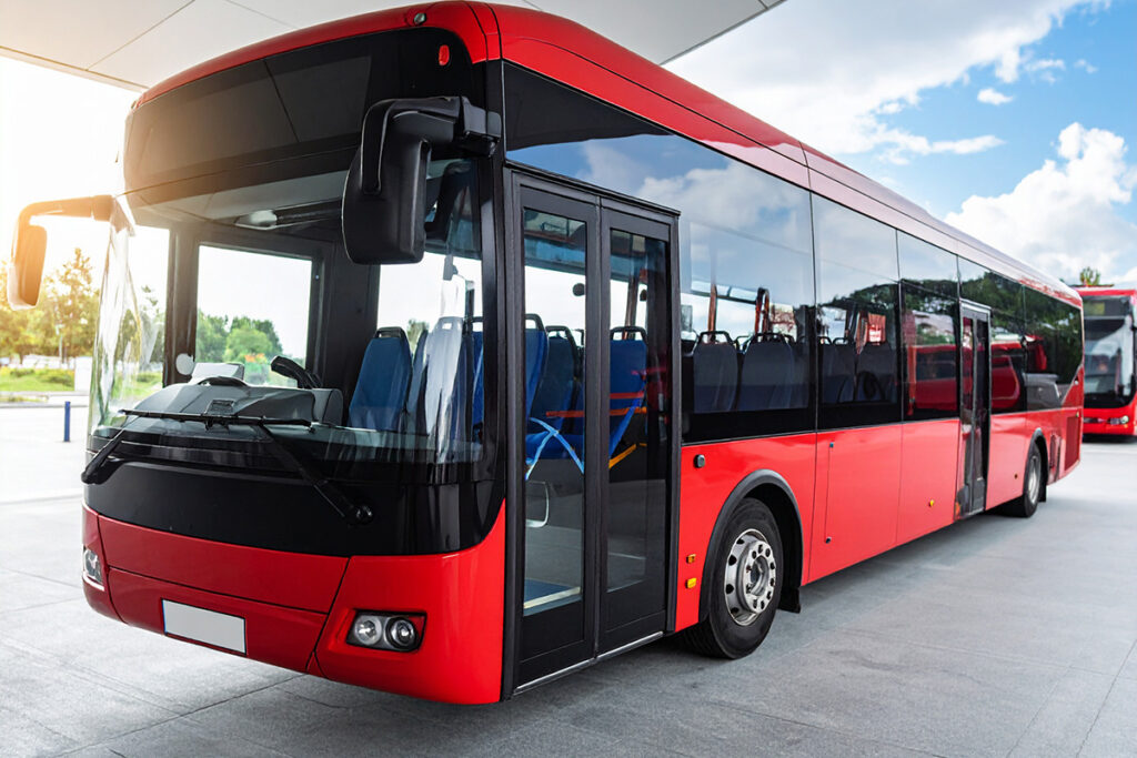 路線車風の絵を提示してきた「バス　自動車」