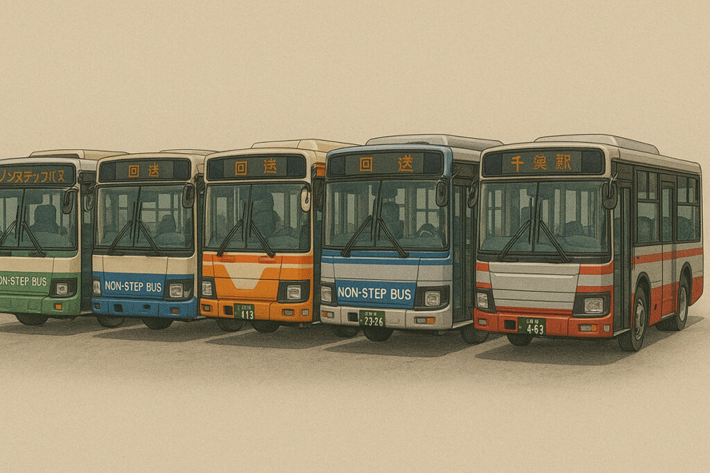 国産車ならワタシにお任せ……だと?「日本のバス」のイラストをChatGPTに描かせたらこうなった!!