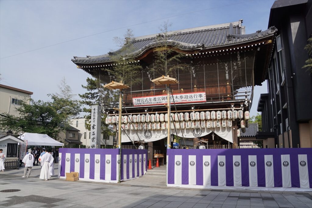 社殿は再建だが神社の歴史は古い