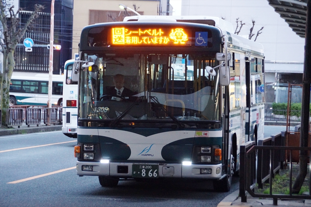 近鉄/養老鉄道/JRが乗り入れる桑名駅のバス停が便利で親切なスマート