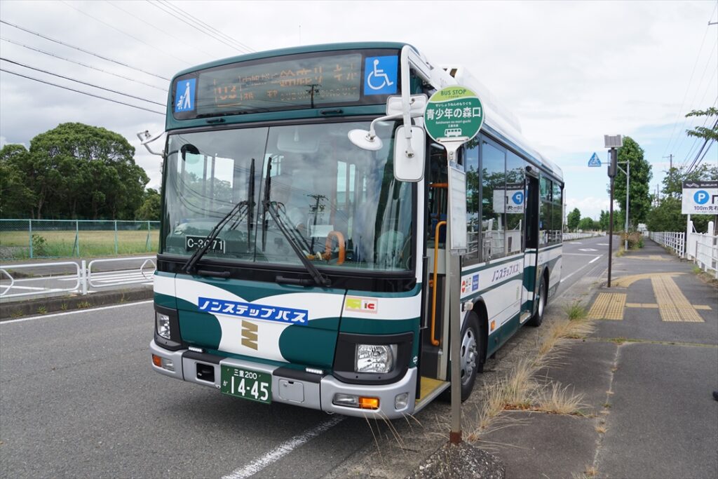 まずは三重交通の路線バス！