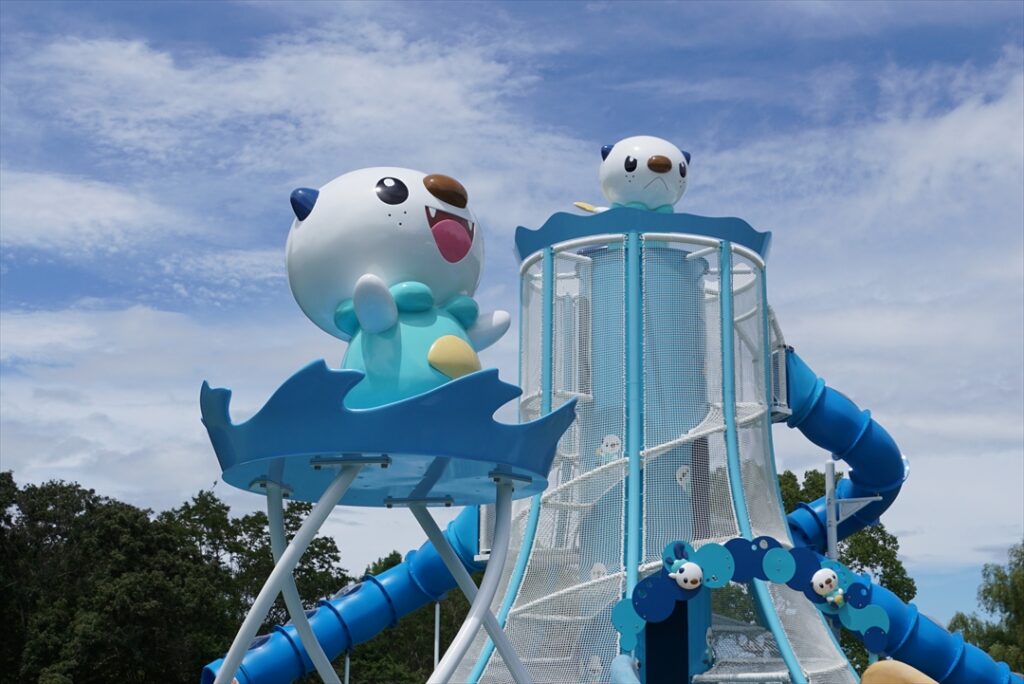公園は世界感が統一されている
