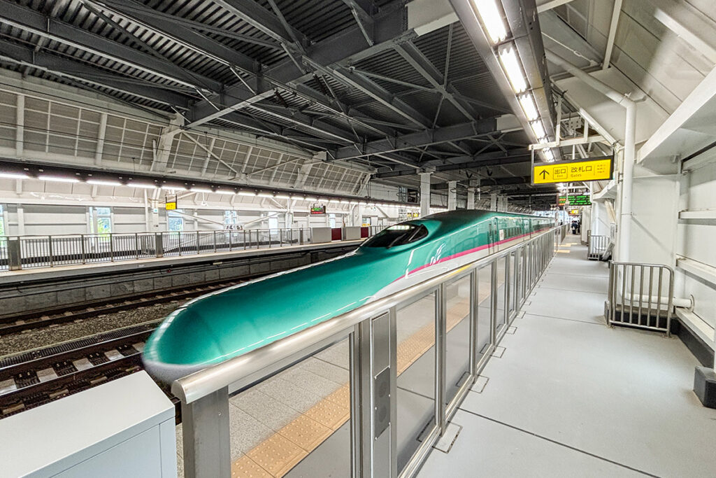 予定通り「はやぶさ16号」に間に合った