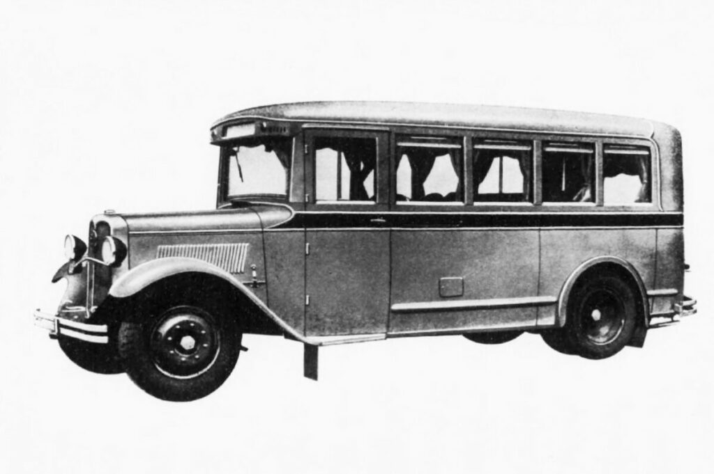 いすゞBX40　『商工省標準形式いすゞBX40型自動車取扱説明書（1936）』より