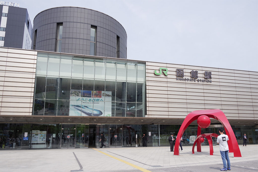 函館駅前→海沿い経由→函館駅前にチャレンジ!
