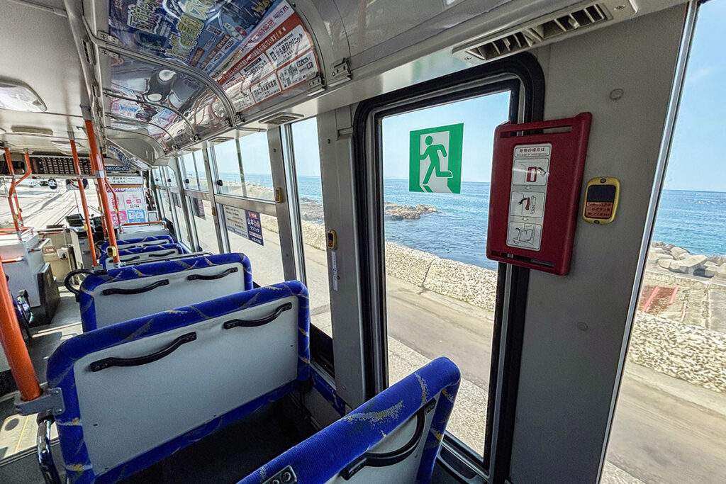 99A系統で半島の東側を北上