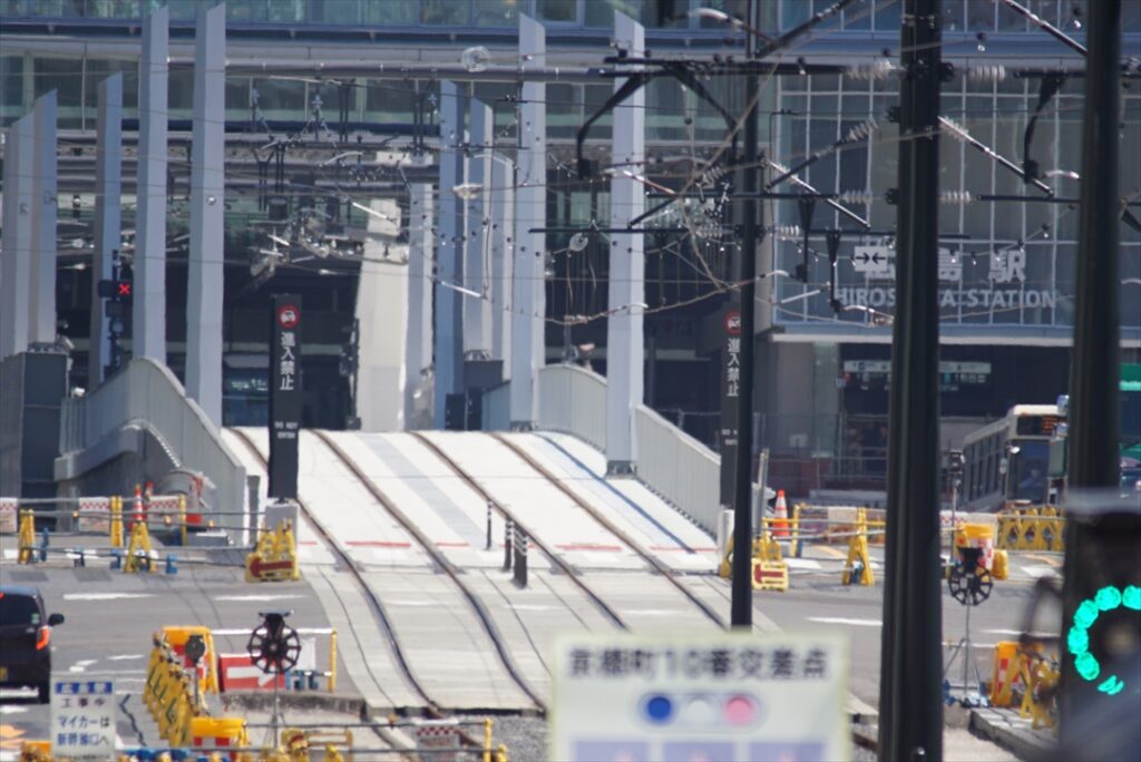 試運転は行っているが営業車両が入るのは明日以降！