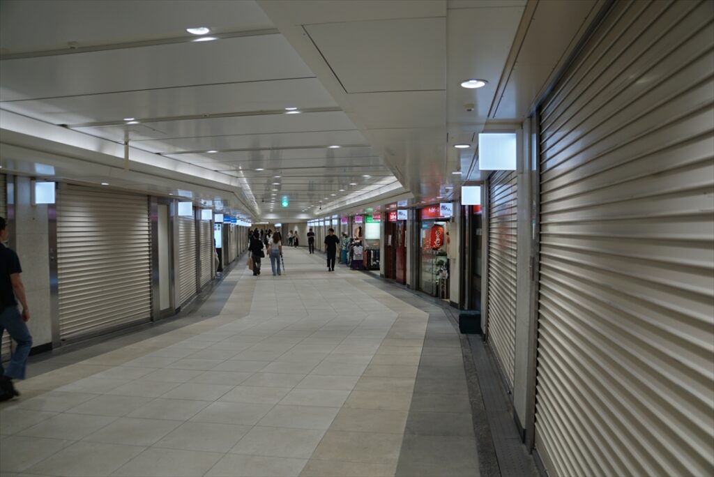 ほぼシャッター街の現在