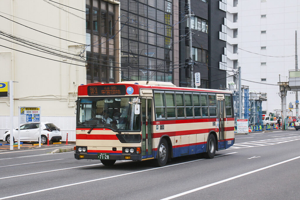 初代エアロスターは郡山でも運転されていた