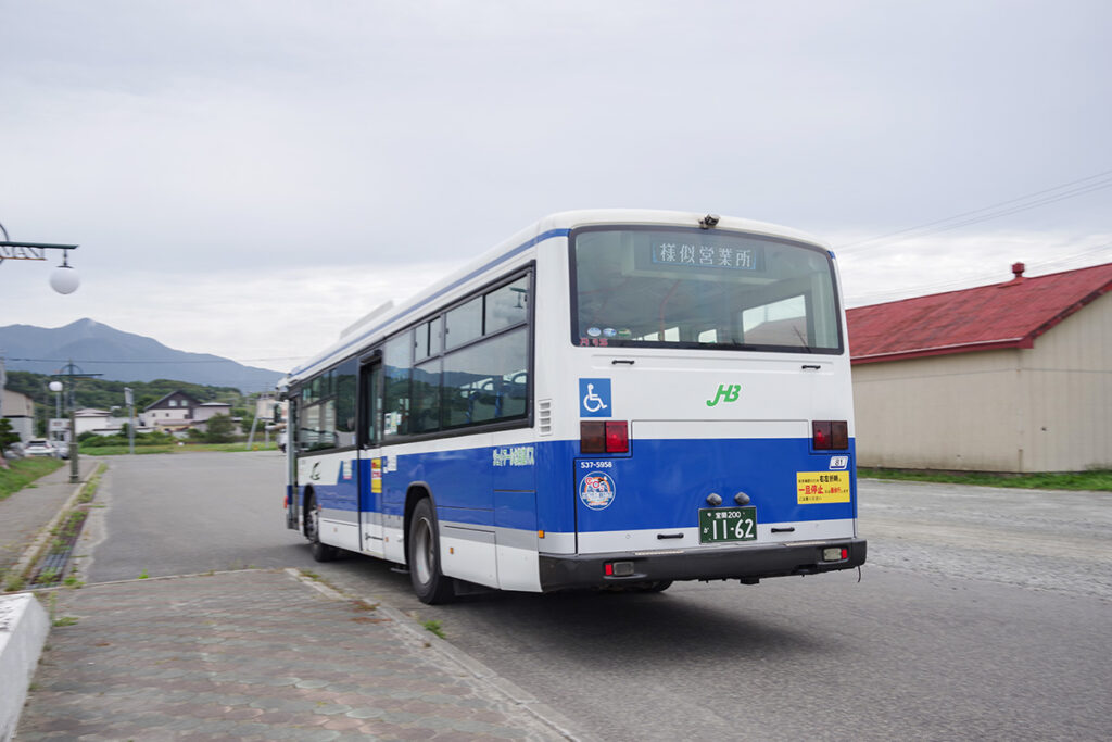 浦河→様似間はJR北海道バス日勝線で