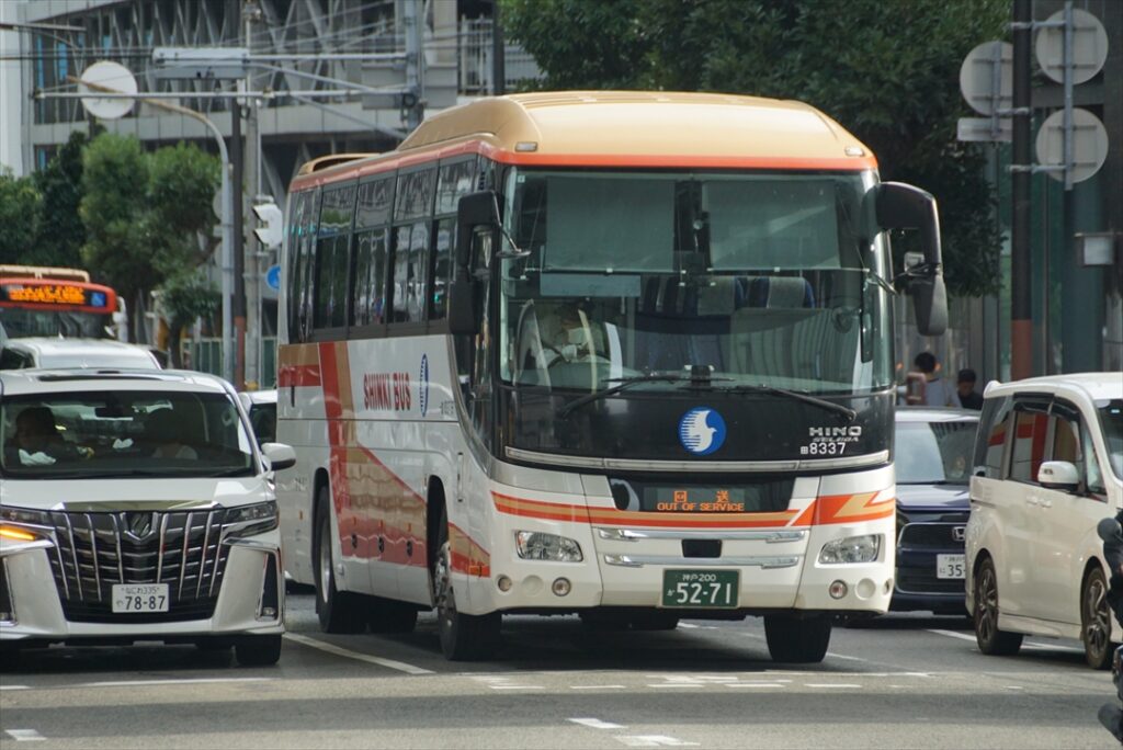 兵庫県南部で広大な路線網を持つ神姫バス