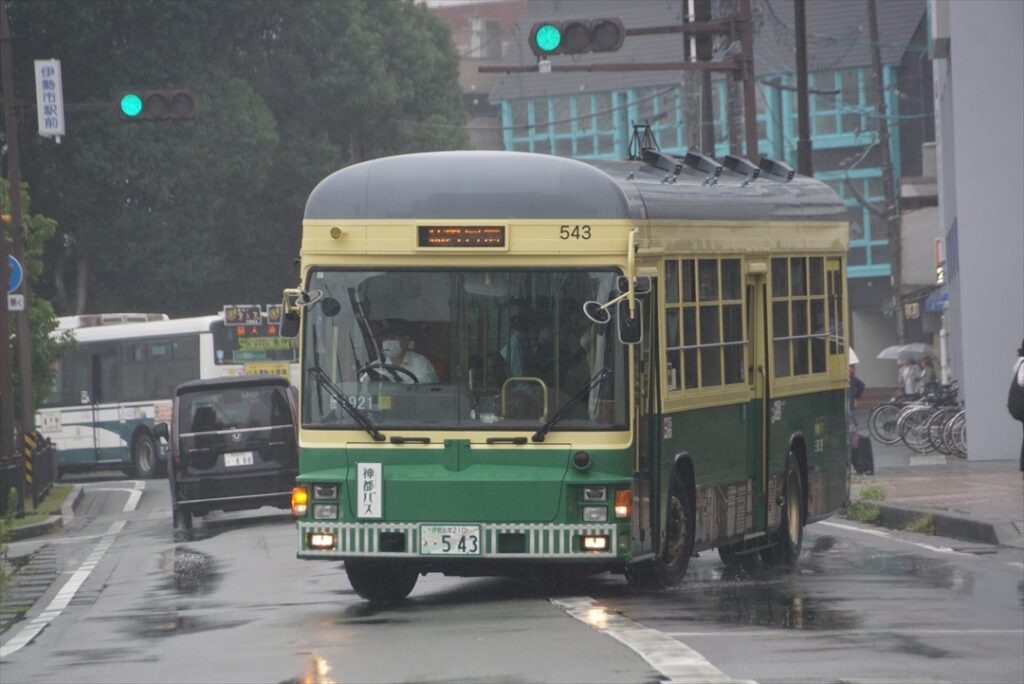 路面電車を模したなかなかの力作