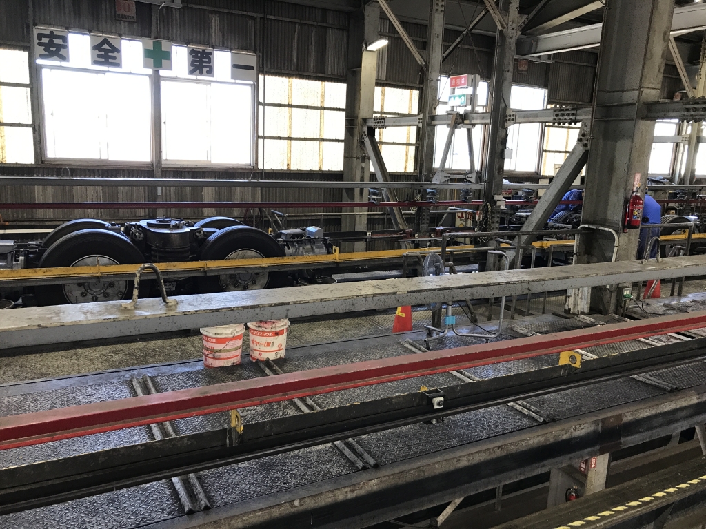 湘南モノレールの車両基地