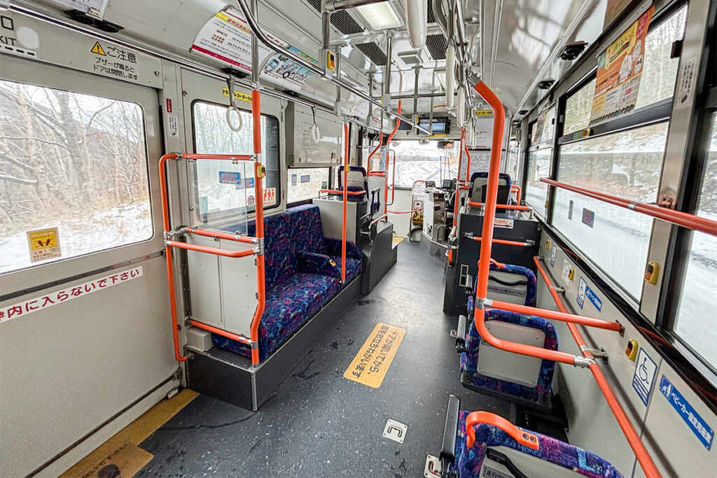 低床エリアのレイアウトが車体の長さに直接関係してくる