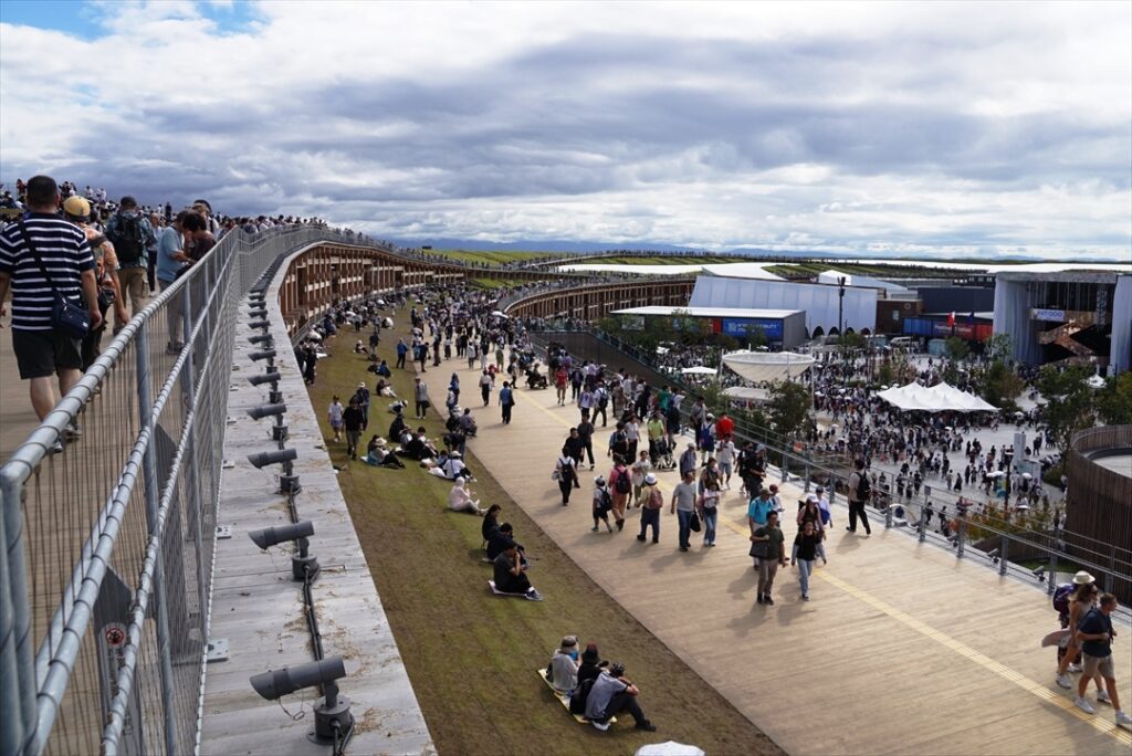 万博会場に入ったことに意義がある状態に！