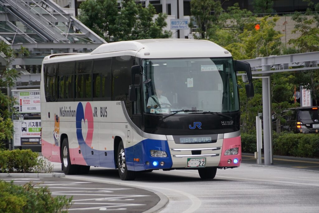 大阪市内にあった万博シャトルバス発着ターミナルの様子を振り返ってみる……