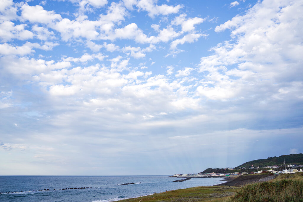 オホーツク海沿いの町・常呂