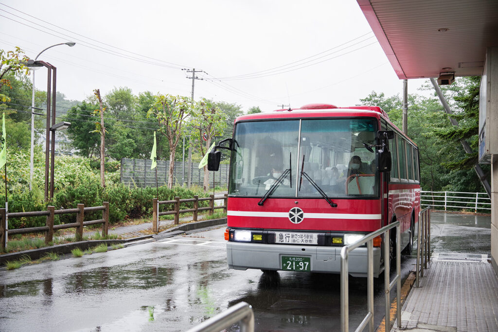 少し前までは、新さっぽろ〜夕張間を結んだ急行バスが活用できた