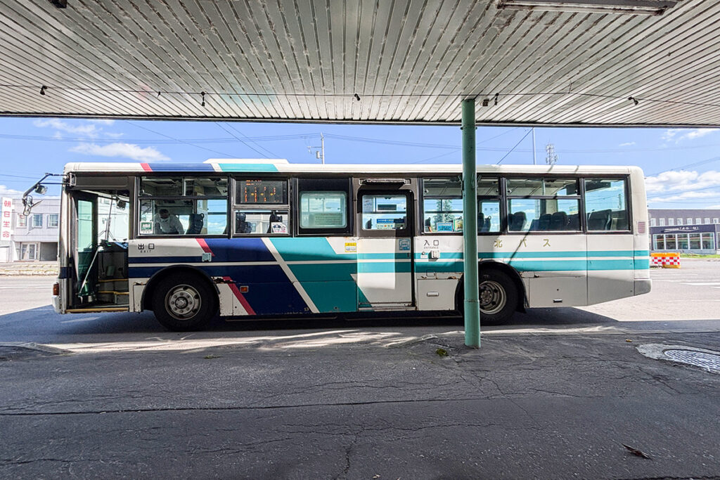 88km離れた名寄駅前まで乗っていく