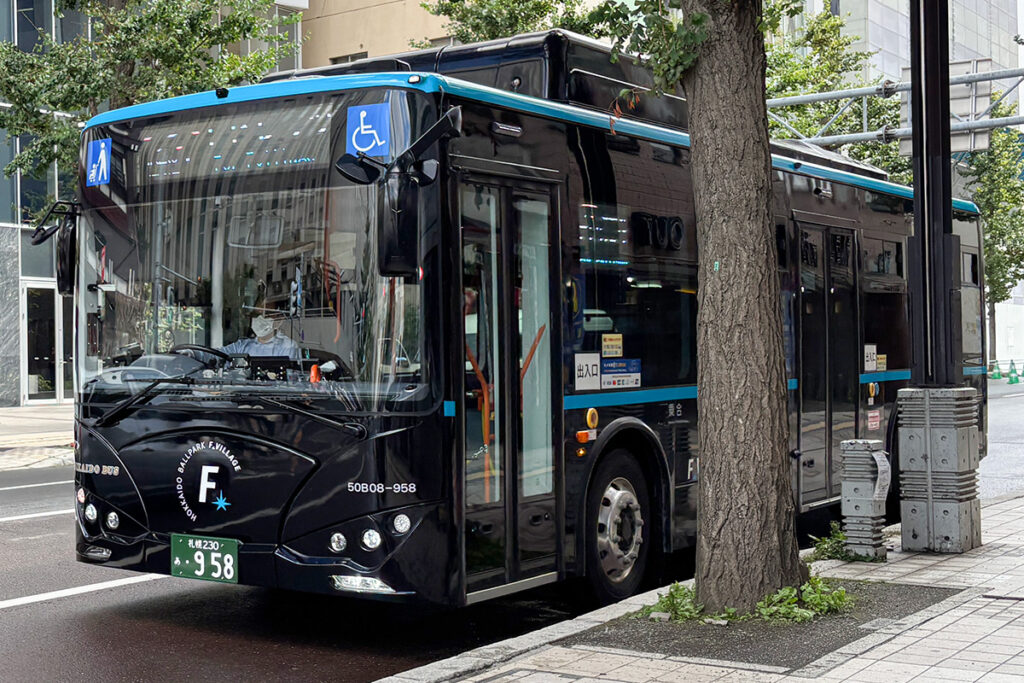 BYDのEV大型路線車が現れた