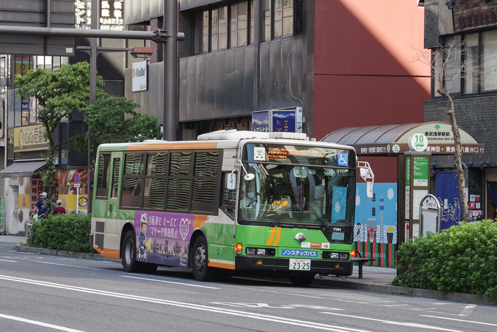 都営バスは車両の代謝が活発な事業者でもある