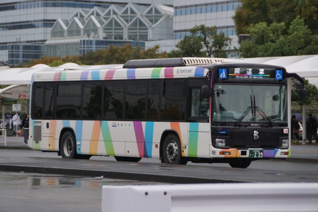 東京BRTは連節車もあるぞ!