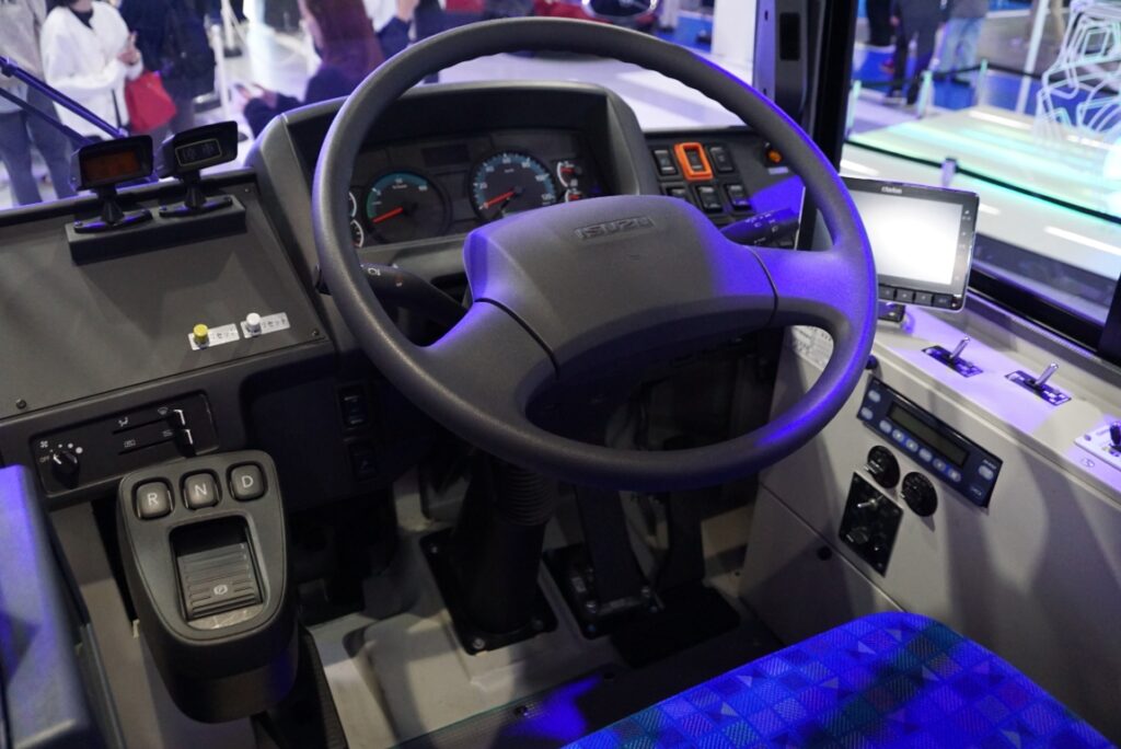 インパネ周りはSORAよりもずいぶんシンプル?