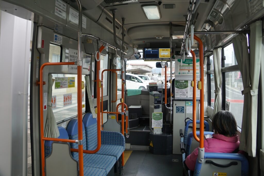 車内が空いているのは最初だけ?