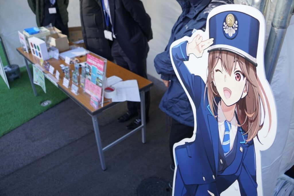 三重交通ブースには神都あかりも登場!