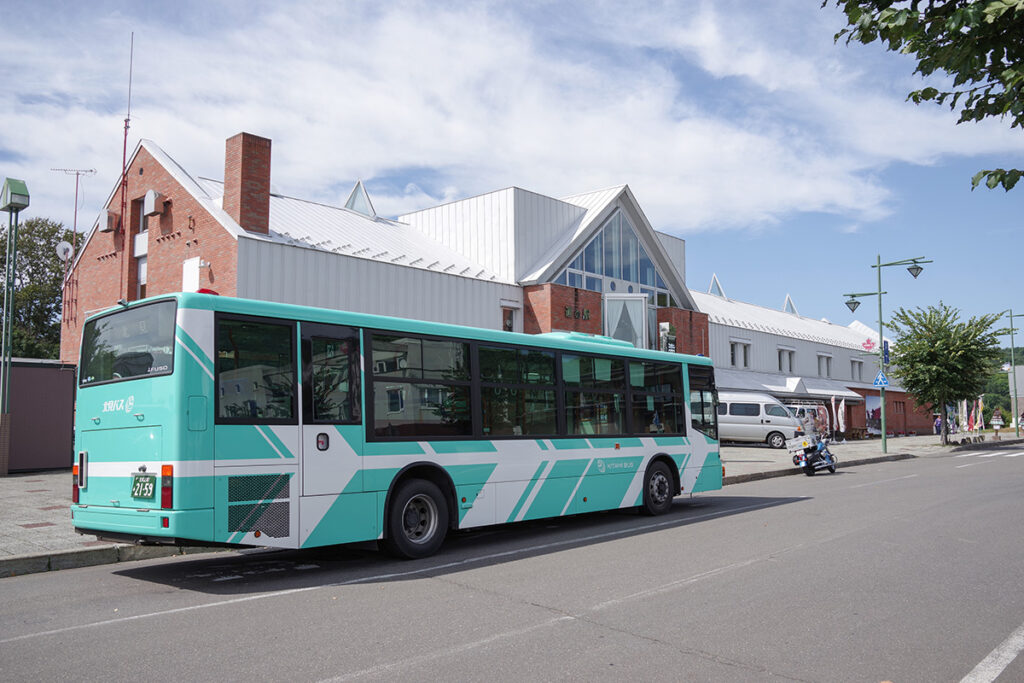 ふるさと銀河線の代替バスの中間地点・陸別