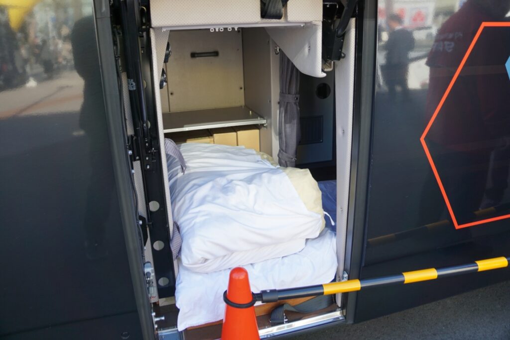 これが件の仮眠室