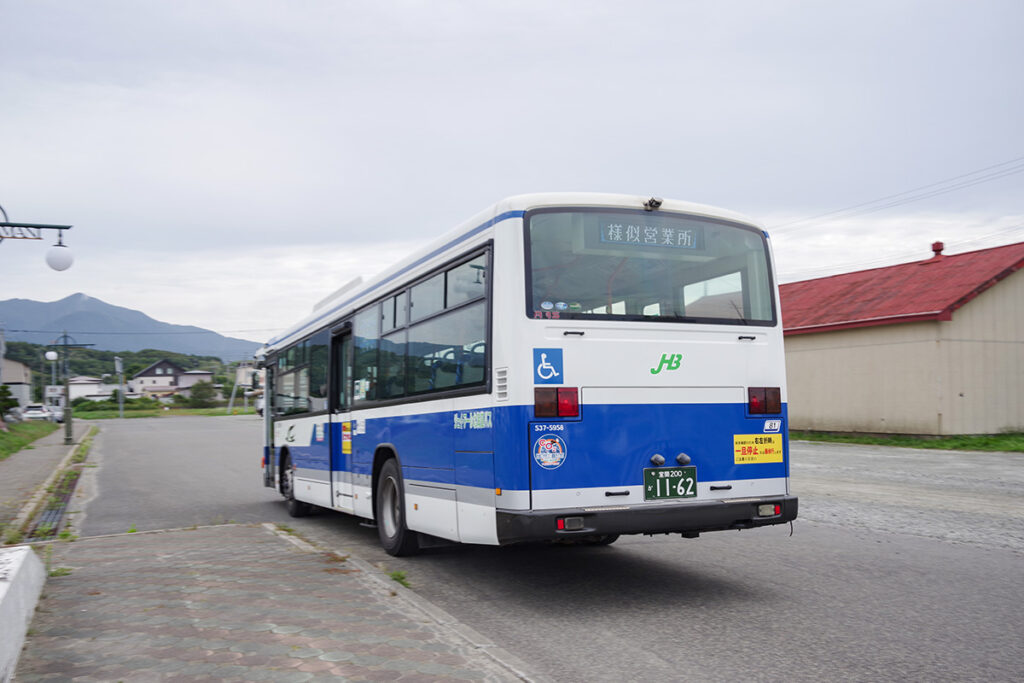 JR北海道バス日勝線で行く日高線最後の見学スポットといえば様似
