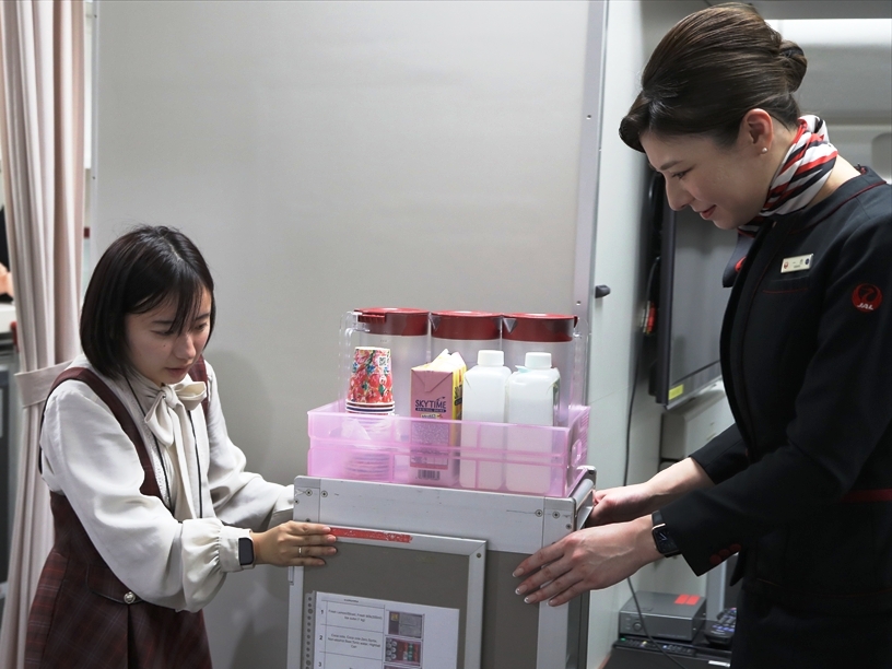 一色CAとバディを組む町田CA