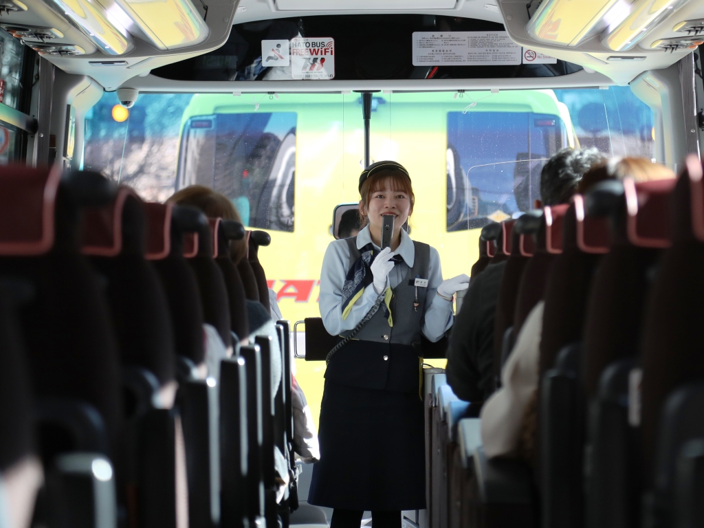 藤原ガイドの安定感のある案内に早速舌を巻くへっぽこガイドのワタクシ