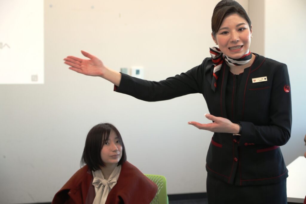 ブリーフィングの説明を聞きながら緊張してきた！