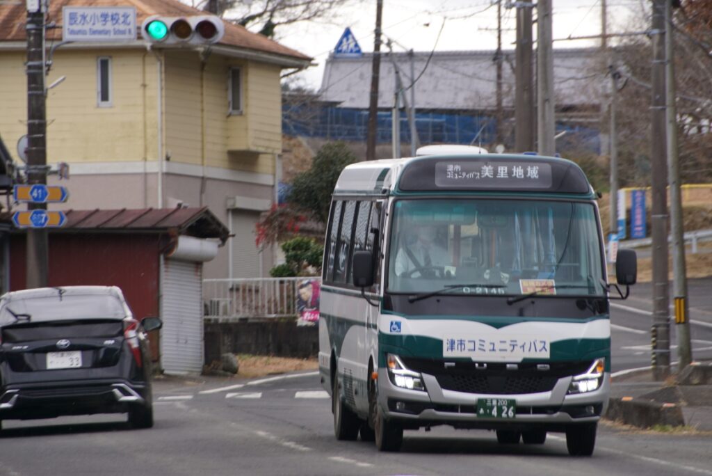 コミュニティバスも利用可能