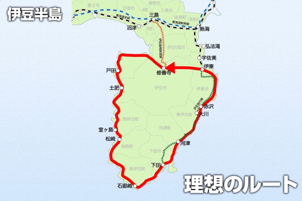 こんな風にバス移動できたら最高