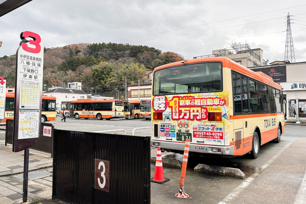 それほど無理せずに修善寺駅前へ戻ってこられた