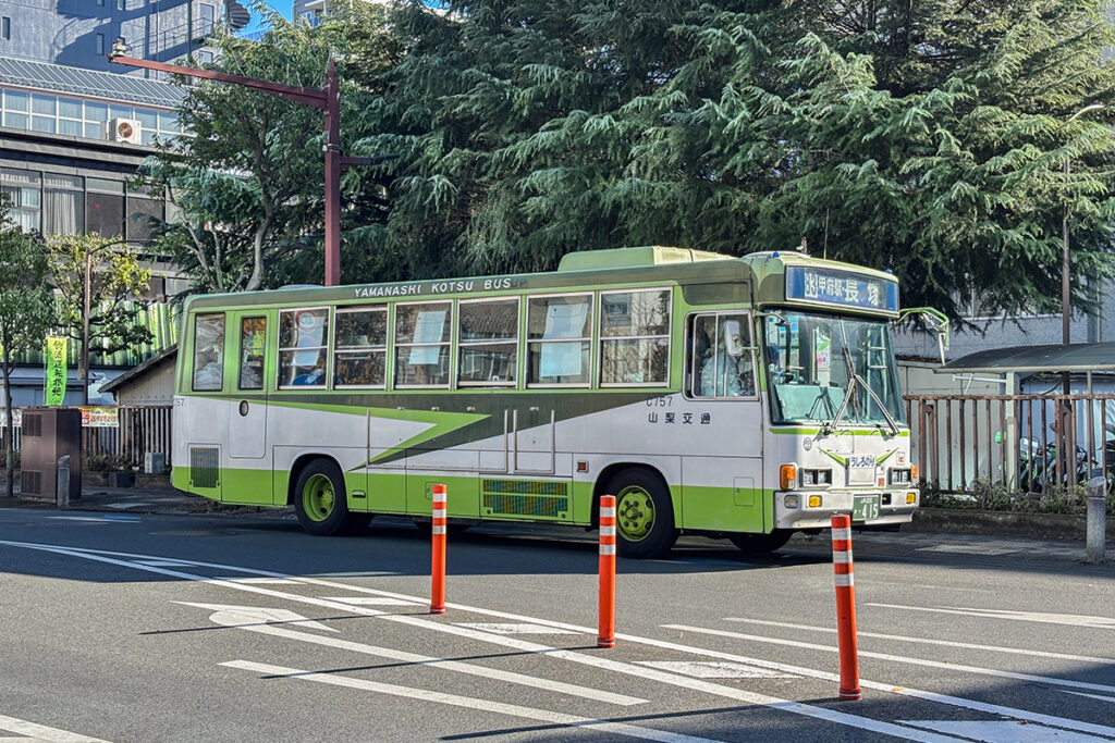 いすゞジャーニーが甲府市内に現れた!!