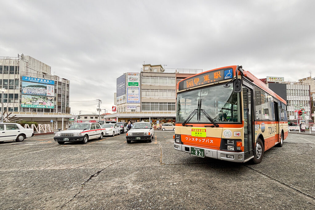 修善寺〜伊東駅間の峠越え路線・I41系統
