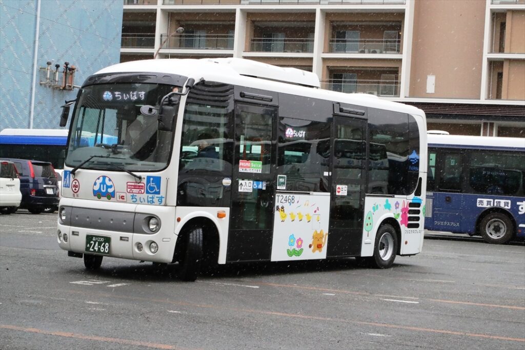 ポンチョでは主に周回運転をする